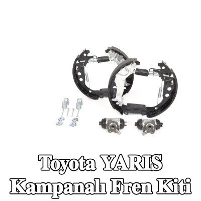 BOSCH Aksesuarları dahil tambur fren kiti, tekerlek fren silindiri ile — 2000 Toyota Yaris