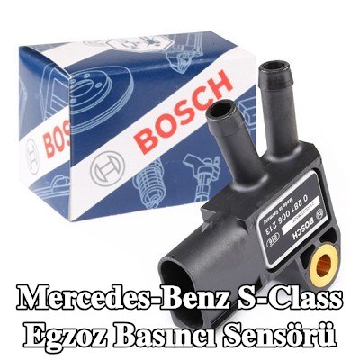 BOSCH Egzoz basıncı sensörü — 2016 Mercedes-Benz S-Class