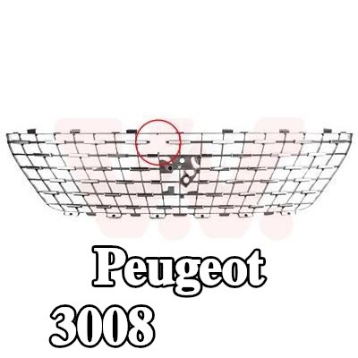 VAN WEZEL شبكة المبرد — Peugeot 3008