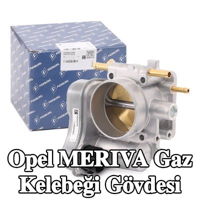 PIERBURG Gaz kelebeği gövdesi Kontrol Ünitesi/Yazılımı eğitilmeli/güncellenmelidir — 2003 Opel Meriva