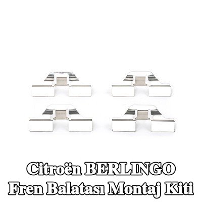BOSCH Fren balatası montaj kiti — 2000 Citroën Berlingo