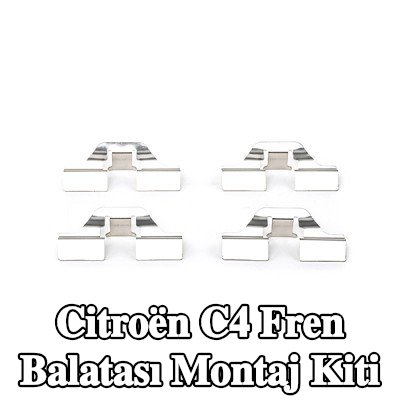 BOSCH Fren balatası montaj kiti — 2005 Citroën C4