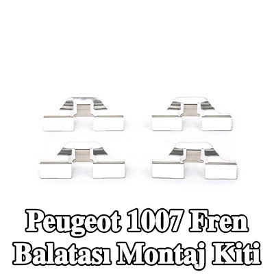 BOSCH Fren balatası montaj kiti — Peugeot 1007