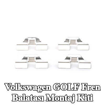 BOSCH Fren balatası montaj kiti — 1990 Volkswagen Golf