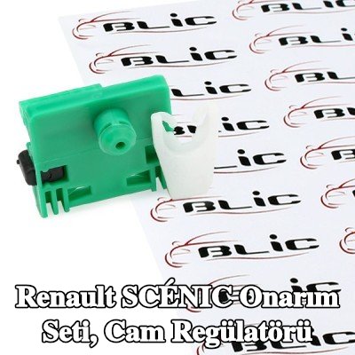 BLIC Onarım Seti, cam regülatörü Arka Sol — 2000 Renault Scénic