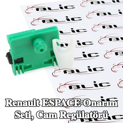 BLIC Onarım Seti, cam regülatörü Arka Sol — Renault Espace