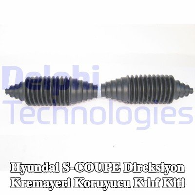 DELPHI Direksiyon kremayeri kılıfı kiti Ön Aks — Hyundai S-coupe