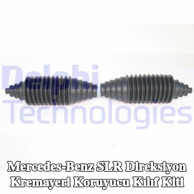 DELPHI Direksiyon kremayeri kılıfı kiti Ön Aks — Mercedes-Benz Slr