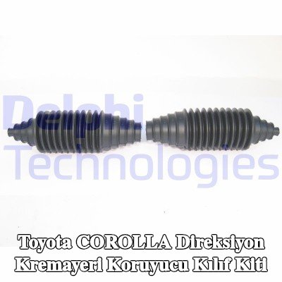 DELPHI Direksiyon kremayeri kılıfı kiti Ön Aks — 2000 Toyota Corolla