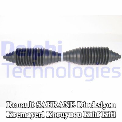 DELPHI Direksiyon kremayeri kılıfı kiti Ön Aks — Renault Safrane