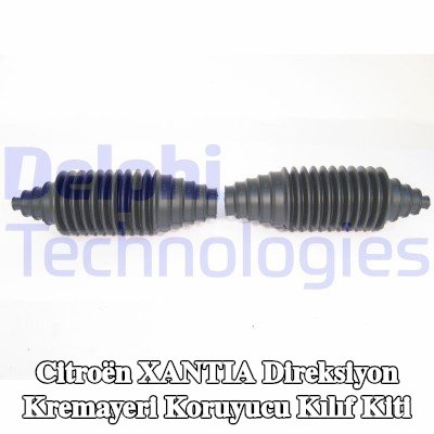 DELPHI Direksiyon kremayeri kılıfı kiti Ön Aks — Citroën Xantia
