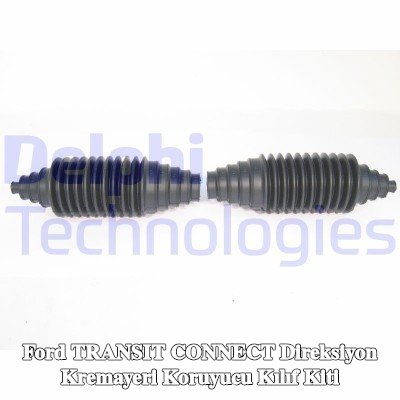 DELPHI Direksiyon kremayeri kılıfı kiti Ön Aks — 2012 Ford Transit Connect