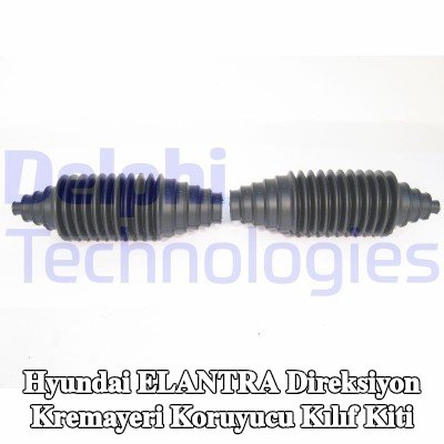 DELPHI Direksiyon kremayeri kılıfı kiti Ön Aks — 2012 Hyundai Elantra