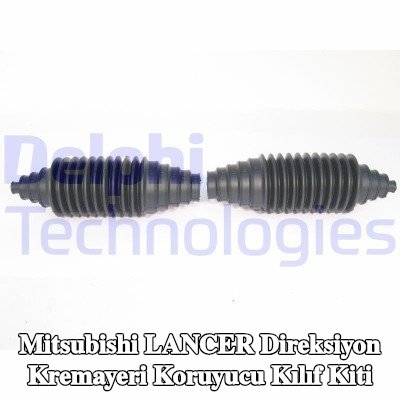 DELPHI Direksiyon kremayeri kılıfı kiti Ön Aks — 2002 Mitsubishi Lancer