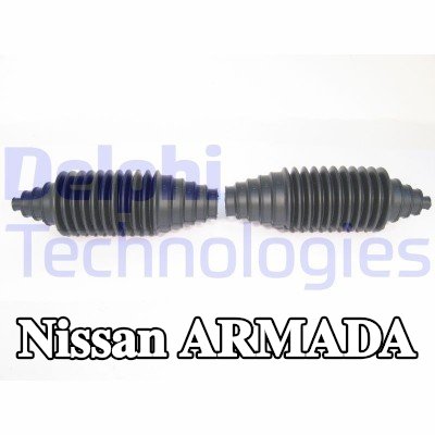 DELPHI طقم غطاء حامل التوجيه للمحور الأمامي — Nissan Armada