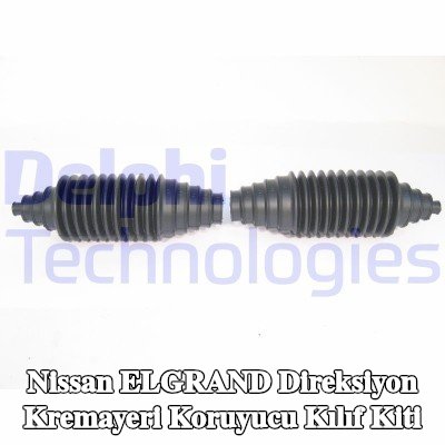 DELPHI Direksiyon kremayeri kılıfı kiti Ön Aks — Nissan Elgrand