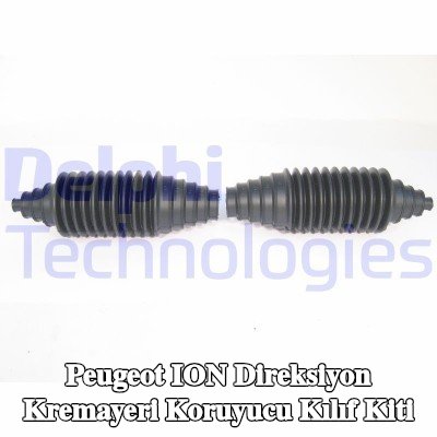 DELPHI Direksiyon kremayeri kılıfı kiti Ön Aks — Peugeot Ion