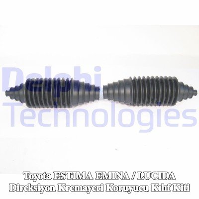 DELPHI Direksiyon kremayeri kılıfı kiti Ön Aks — Toyota Estima Emina / Lucida