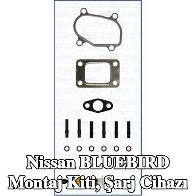 AJUSA Montaj Kiti, conta/sızdırmazlık elemanları ile şarj cihazı — Nissan Bluebird