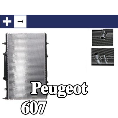 MAHLE مبرد المحرك — Peugeot 607