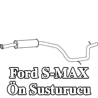 VEGAZ Ön Susturucu — Ford S-max