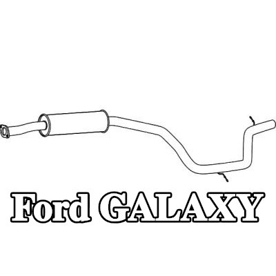 VEGAZ كاتم الصوت الأمامي — Ford Galaxy