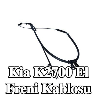 MAXGEAR El freni kablosu Sol Arka, Sağ Arka, 1677mm — 2002 Kia K2700
