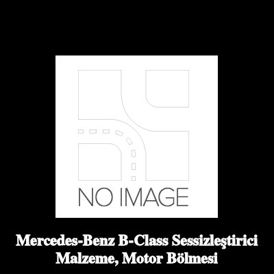 DIEDERICHS Sessizleştirici Malzeme, motor bölmesi Kaput — Mercedes-Benz B-Class