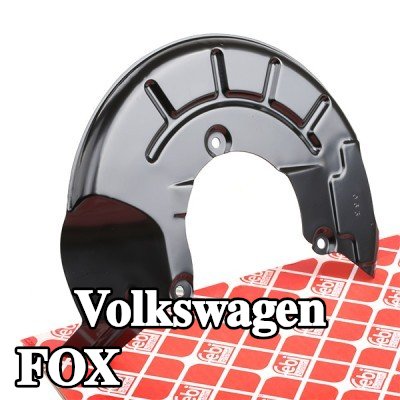 FEBI BILSTEIN لوحة دعم قرص الفرامل للمحور الأمامي الأيسر — Volkswagen Fox