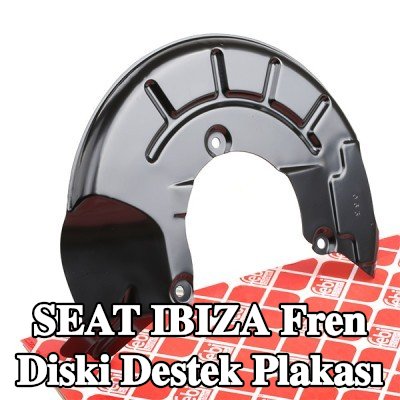 FEBI BILSTEIN Fren diski destek plakası Ön Aks Sol — 2012 SEAT Ibiza