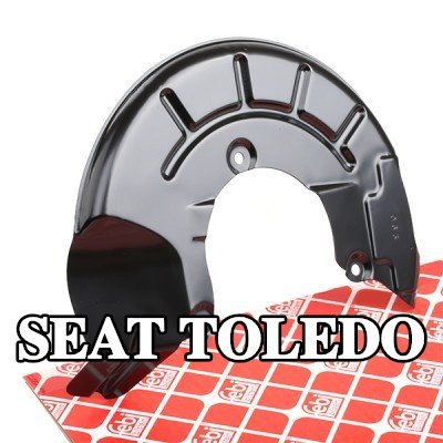 FEBI BILSTEIN لوحة دعم قرص الفرامل للمحور الأمامي الأيسر — SEAT Toledo