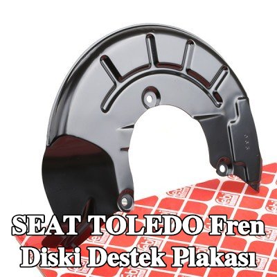FEBI BILSTEIN Fren diski destek plakası Ön Aks Sol — SEAT Toledo