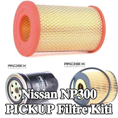 RIDEX Filtre kiti — Nissan Np300 Pickup