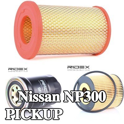RIDEX مجموعة الفلاتر — Nissan Np300 Pickup