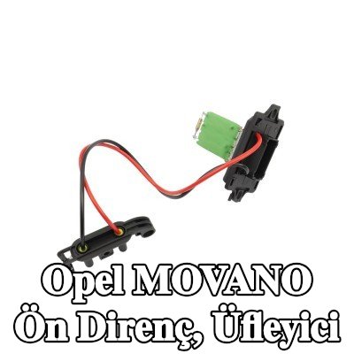 FAST Ön direnç, üfleyici — Opel Movano
