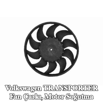 VEMO Fan çarkı, motor soğutma — Volkswagen Transporter