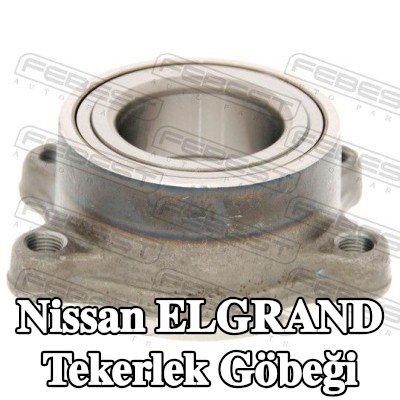 FEBEST Tekerlek göbeği arka aks — Nissan Elgrand