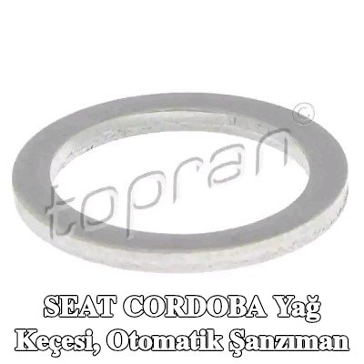 TOPRAN Yağ keçesi, otomatik şanzıman — 2004 SEAT Cordoba
