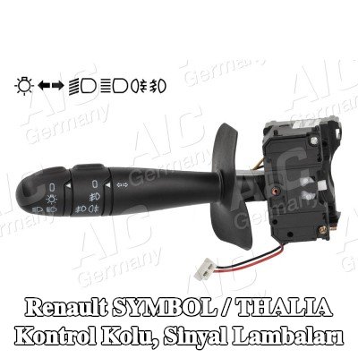 AIC Kontrol Kolu, sinyal lambaları — 1998 Renault Symbol / Thalia