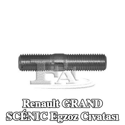 FA1 Egzoz cıvatası — Renault Grand Scénic