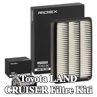 RIDEX Filtre kiti — Toyota Land Cruiser