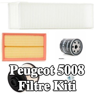 RIDEX Filtre kiti — 2009 Peugeot 5008
