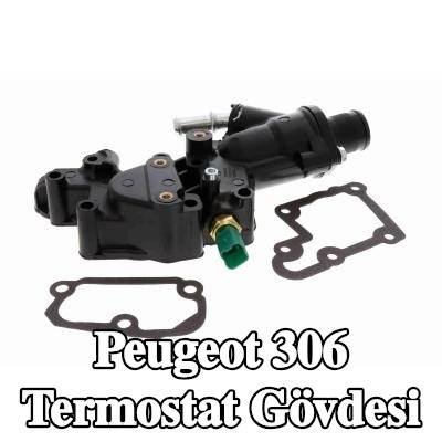 VEMO Flanşlı termostat muhafazası, sensörlü, termostatlı — Peugeot 306