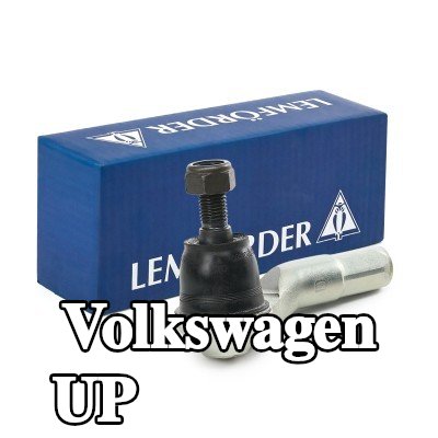 LEMFÖRDER طرف قضيب التوجيه للمحور الأمامي الأيسر, خارجي, 94mm, مع مواد تثبيت — 2012 Volkswagen Up