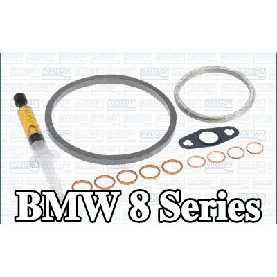 AJUSA مجموعة التثبيت, الشاحن مع الحشيات/الأختام — BMW 8 Series
