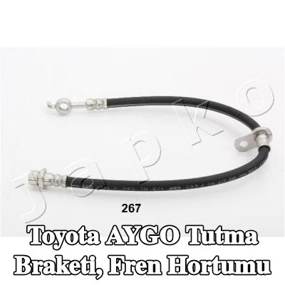 JAPKO Tutma Braketi, ön aks fren hortumu, Sağ — Toyota Aygo