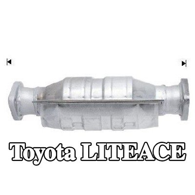 VEGAZ محول حفاز مع مواد التثبيت/التركيب, مع قطع التركيب — Toyota Liteace