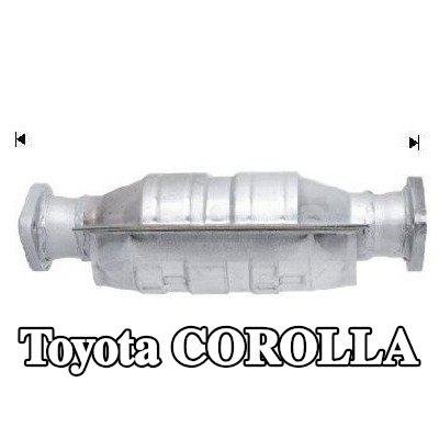 VEGAZ محول حفاز مع مواد التثبيت/التركيب, مع قطع التركيب — 1990 Toyota Corolla