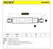 RIDEX Amortisör Arka Aks, Gaz Basıncı, Teleskopik Amortisör — 2002 Hyundai H-1 (4)