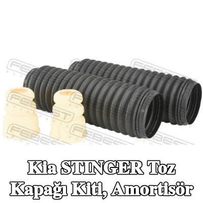 FEBEST Toz kapağı kiti, amortisör Ön Aks — Kia Stinger